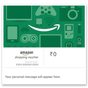 amazon shopping voucher  valid for physical products on amazonin