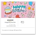 Amazon Shopping Voucher | Valid for physical products on Amazon.in