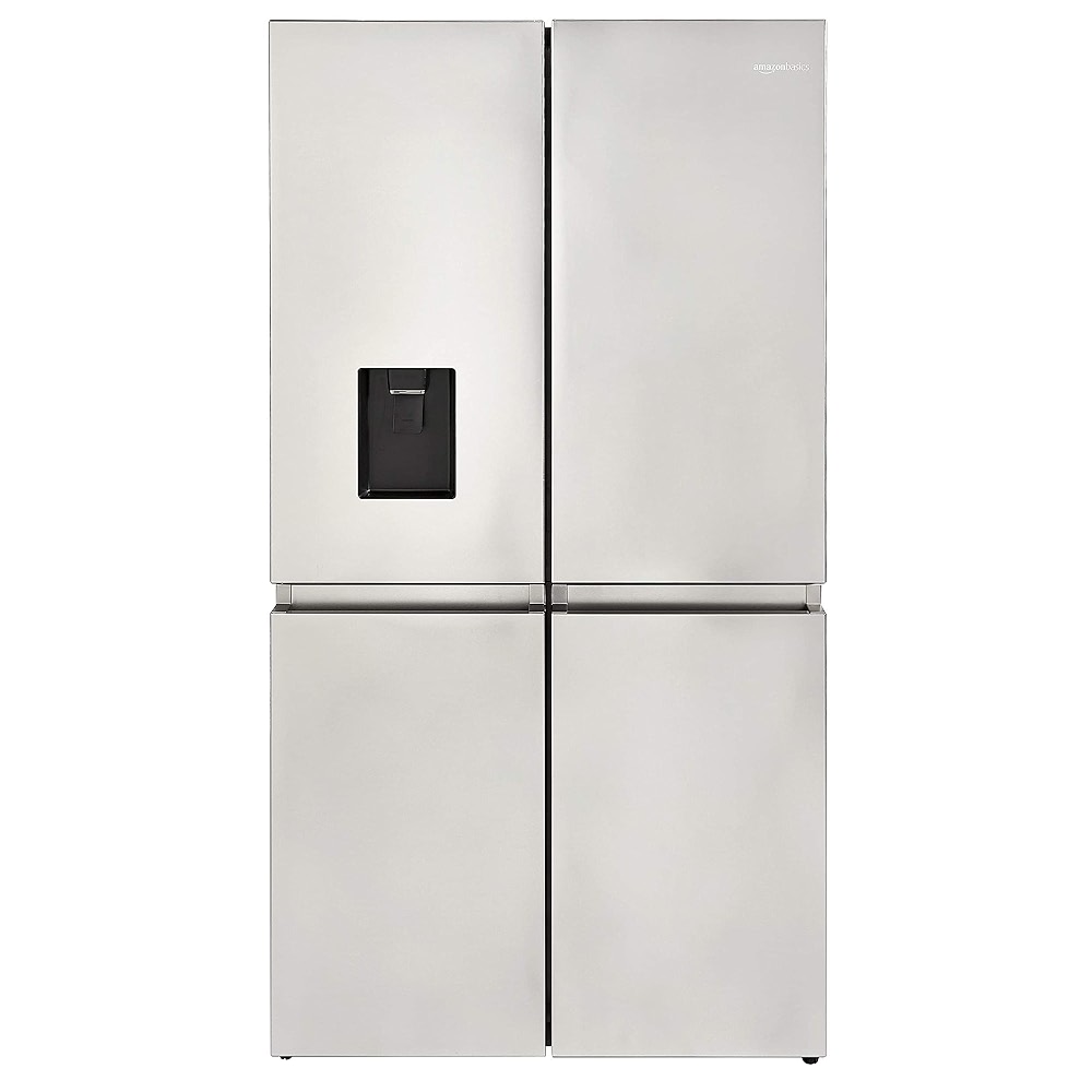 AmazonBasics 670 L French Door Refrigerator (Silver, Triple cooling ...