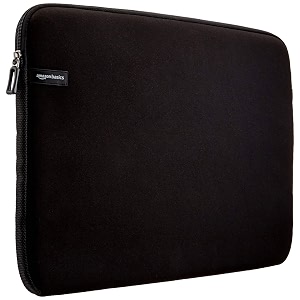 amazonbasics 173-inch laptop sleeve - internal dimensions - 17 x 042 x 1225 lxwxh - black not suitable for macbooks