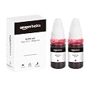 Amazon Basics GI 790 Dual Pack Refill Ink for Canon PIXMA G1000, G1010, G1100, G2000, G2002, G2010, G2012, G2100, G3000, G3010, G3012, G3100, G4000, G4010 Magenta - 70ml