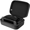 AmazonBasics Hard Shell Travel and Storage Case for Nintendo Switch - 12 x 4.8 x 9 Inches, Black