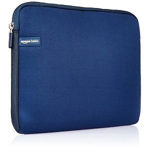 amazonbasics 133-inch laptop sleeve navy