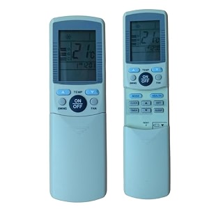 amazor air conditioner remote compatible for haier ac remote  model -64  match with your existing remote before placing the order  exactly same will only work