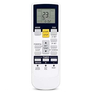 amazor model 107a compatible with ogenral ac remote original  suitable for 1  12  13  15  18  2  22  25  3 ton split and window air conditioner  match amp buy