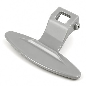 amazor washing machine door handle compatible with lg door handle 3650en3005 grey 95 mm  95cm