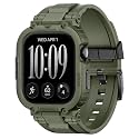 amBand Compatible with Apple Watch Series 12 42mm Bands Case for Men