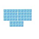 ambert 9 Watt Mcpcb Led Bulb Raw Material Pack Of Led Bulb MCPCB Cool White Combo Pack (50)