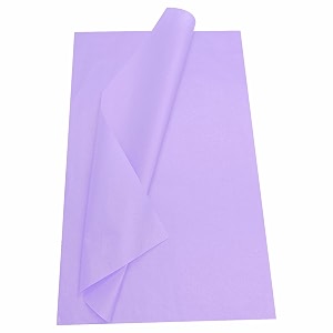 lavender pack of 100 sheets ultra-thin tissue paper 18 gsm 50 x 75 cm  tissue paper for gift bags lightweight crafts and garment wrapping  not suitable for heavy-duty wrapping