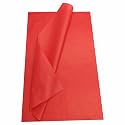 Mandarin Red Pack of 100 Sheets Ultra-Thin Tissue Paper, 18 GSM (50 x 75 cm) – Tissue Paper for Gift Bags, Lightweight Crafts, and Garment Wrapping | Not Suitable for Heavy-Duty Wrapping
