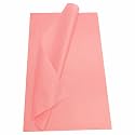 Salmon Pink Pack of 100 Sheets Ultra-Thin Tissue Paper, 18 GSM (50 x 75 cm) – Tissue Paper for Gift Bags, Lightweight Crafts, and Garment Wrapping | Not Suitable for Heavy-Duty Wrapping
