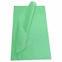 Sea Green Pack of 100 Sheets Ultra-Thin Tissue Paper, 18 GSM (50 x 75 cm) – Tissue Paper for Gift Bags, Lightweight Crafts, and Garment Wrapping | Not Suitable for Heavy-Duty Wrapping