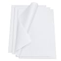 White Pack of 100 Sheets Ultra-Thin Tissue Paper, 18 GSM (50 x 75 cm) – Tissue Paper for Gift Bags, Lightweight Crafts, and Garment Wrapping | Not Suitable for Heavy-Duty Wrapping