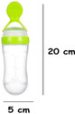 Ambiaim International BABY SQUEEZE FOOD FEEDING BOTTLE