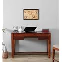 Wooden Study Table for Adults| Work from Home Computer/Laptop Writing Desk with Drawer &amp; Shelf Storage| Solid Wood Sheesham (Office Disk 14)