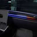Ambient Light with Blind Spot Detection &amp; Warning for Tesla Model 3 (2021–2023) &amp; Model Y (2020–2024) | BSD Monitoring System | Multi-Color LED Safety Ambient Lighting | OTA Update | AMD
