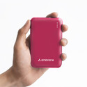 Ambrane 10000 mAh 22.5 W Mini Pocket Size Power Bank (Maroon, Lithium Polymer, Power Delivery 3.0, Quick Charge 3.0 for Mobile)