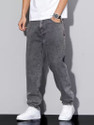 Ambrane Men Regular Mid Rise Grey Jeans
