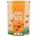 Ambrosia Berry Mix Trail Mix 200g | Mixed Nuts, Seeds & Ginger, Strawberry, Cranberries, Blueberries & Black Currants | Antioxidant-Rich Snack | Ready-to-Eat