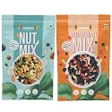Ambrosia Trail Mix Combo Pack 400g | Berry Trail Mix (200g) &amp; Nut Trail Mix (200g) | Mixed Nuts, Seeds &amp; Dried Berries | Healthy Snack | High Protein &amp; Fibre | Ready-to-Eat