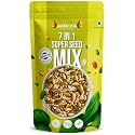 Ambrosia Seed Trail Mix 200g | Pumpkin, Chia, Flax, Sunflower, Sesame &amp; Melon Seeds with Almonds | High Protein &amp; High Fibre | Healthy Ready-to-Eat Snack