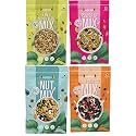 Ambrosia Trail Mix Combo Pack 800g | Nut, Berry, Power &amp; Morning Mix | Mixed Nuts, Seeds &amp; Dried Fruits | Healthy Snack | High Protein &amp; Fibre