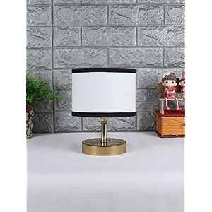 lamp table lamp night lamp for bedroom lamp for living room bedside lamp table lamp for bedroom bedroom decoration items room dcor- metal base multicolor cotton shade-9 inches-142