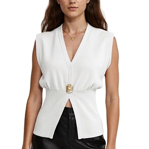 AMEBELLE Womens Vest Tops V Neck Sleeveless