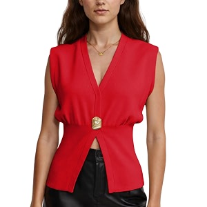 AMEBELLE Womens Vest Tops V Neck Sleeveless