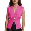 AMEBELLE Womens Vest Tops V Neck Sleeveless