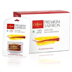 amee pure kashmiri kesar saffron 1 gram x 20 pcs total 20 gram original tested amp certified by nabl accredited laboratory a quality use for pregnant women sweets milk health and good for gift 1 gram saffron x 20 pcs