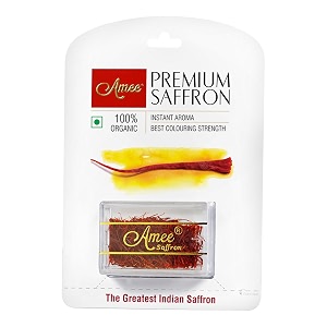 amee pure kashmiri kesar saffron 2 gram saffron original tested amp certified by nabl accredited laboratory a quality use for pregnant women sweets milk health and good for gift