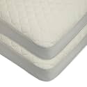 American Baby Company 2 Waterproof Crib &amp; Toddler Mattress Protector 52x28
