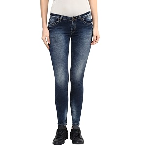 AMERICAN CREW Womens Skinny Fit Jeans