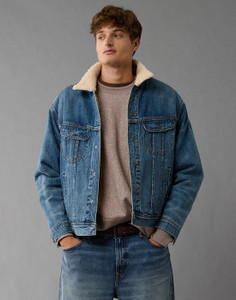 American Eagle Men Full Sleeve Solid Sweatshirt