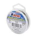 American Fishing Wire Surflon Micro Supreme Nylon Coated 7x7 Stainless Steel Leader Wire, Camo Brown Color, 20 Pound Test, 5-Meter