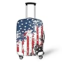 American Flag Suitcase Covers for Luggage,Carry on Luggage Cover,Luggage Cover Protector Fits 18-32 Inch Luggage Suitcase Protective Cover