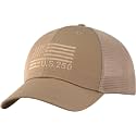 American Flag Trucker Cap, Regular &amp; XL-3XL, Big Head Snapback Patriotic Baseball Hat (Up to Size 8)