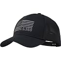 American Flag Trucker Cap, Regular &amp; XL-3XL, Big Head Snapback Patriotic Baseball Hat (Up to Size 8)
