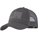 American Flag Trucker Cap, Regular &amp; XL-3XL, Big Head Snapback Patriotic Baseball Hat (Up to Size 8)