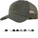 American Flag Trucker Cap, Regular &amp; XL-3XL, Big Head Snapback Patriotic Baseball Hat (Up to Size 8)