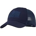 American Flag Trucker Cap, Regular &amp; XL-3XL, Big Head Snapback Patriotic Baseball Hat (Up to Size 8)