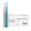 American Hospital Supply Disposable Ear Curettes, Ear Wax Removal Tools, 5 Color-Coded Tip Styles for Adults and Children, Pack of 75 or 15 of Each Tip Style