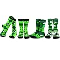American Patriotic Stars and Stripes Crew Knee High Low Cut Ankle Novelty Socks for Men and Women Multipair