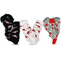 American Patriotic Stars and Stripes Crew Knee High Low Cut Ankle Novelty Socks for Men and Women Multipair