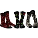 American Patriotic Stars and Stripes Crew Knee High Low Cut Ankle Novelty Socks for Men and Women Multipair