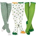 American Patriotic Stars and Stripes Crew Knee High Low Cut Ankle Novelty Socks for Men and Women Multipair