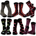 American Patriotic Stars and Stripes Crew Knee High Low Cut Ankle Novelty Socks for Men and Women Multipair
