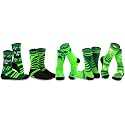 American Patriotic Stars and Stripes Crew Knee High Low Cut Ankle Novelty Socks for Men and Women Multipair