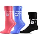 American Patriotic Stars and Stripes Crew Knee High Low Cut Ankle Novelty Socks for Men and Women Multipair